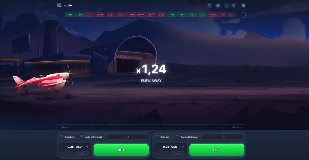 air jet crash game air jet crash